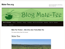 Tablet Screenshot of mate-tee.org